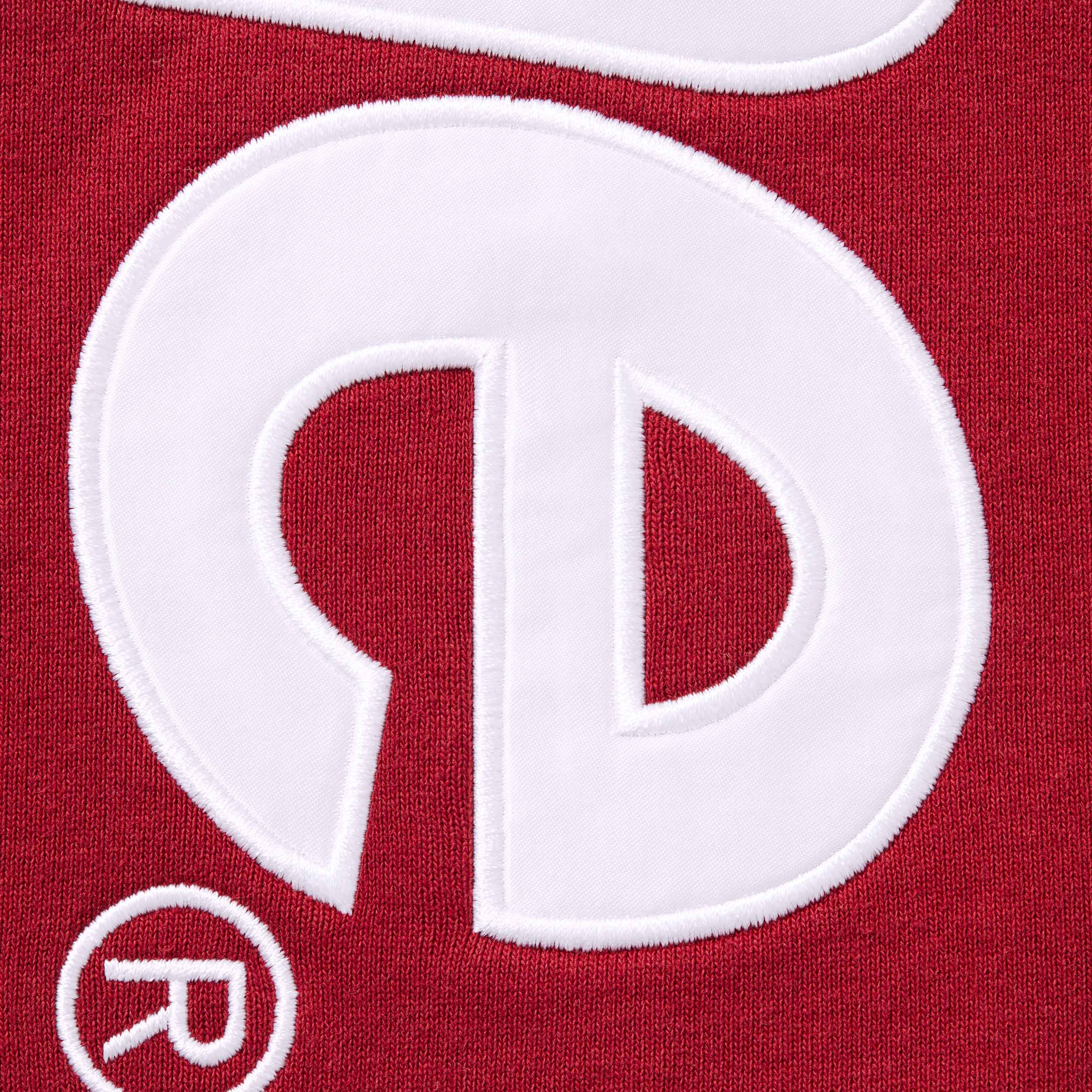 Satin Appliqué Hooded Sweatshirt view 10